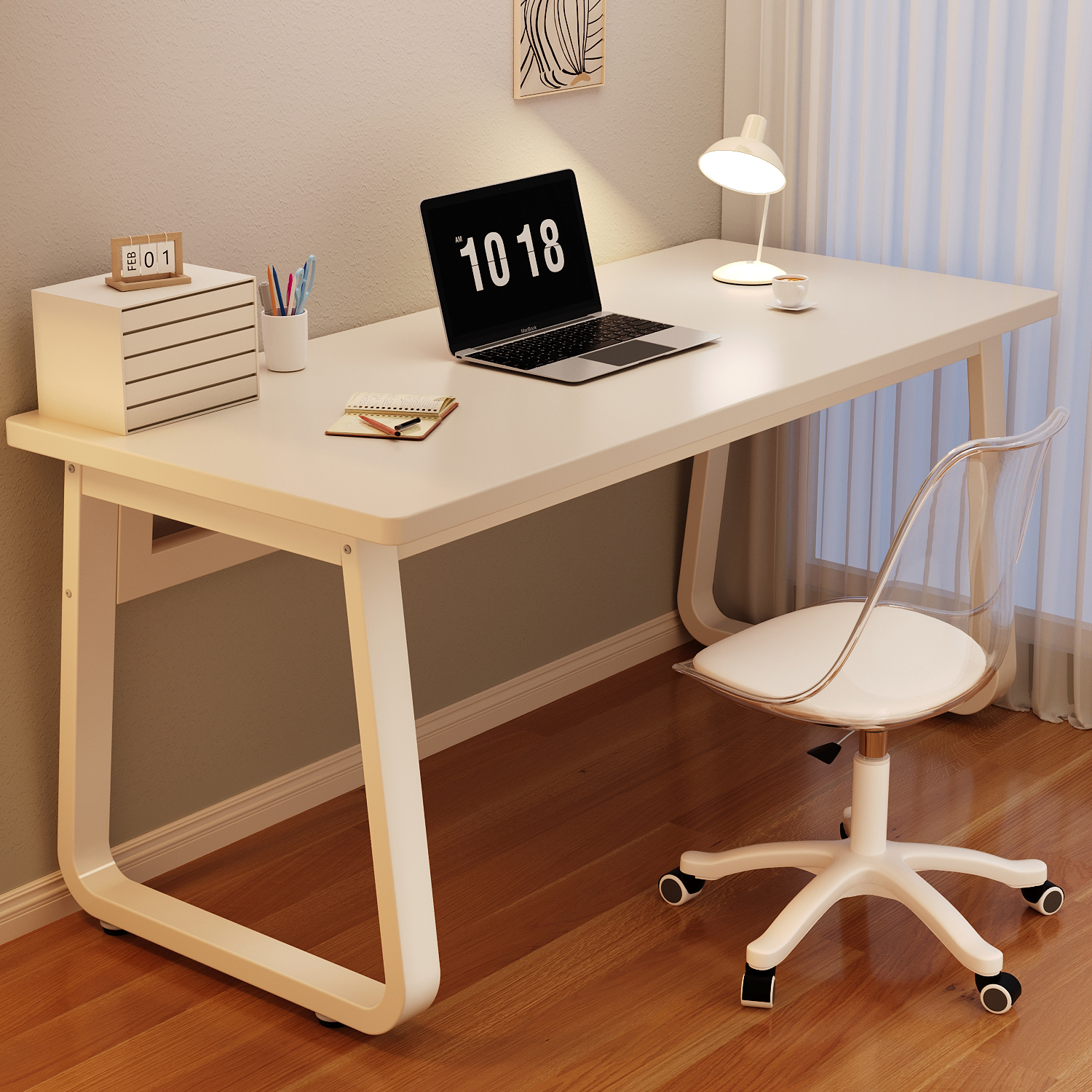コンピューターテーブル、寝室、ホームテーブル、ワークベンチ、シンプルなデスク、学生用ライティングデスク、デスクトップデスク、シンプルでモダン