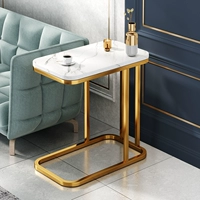 Однослойный узор из белого камня [золотая рамка] 50*30*58 [высота]