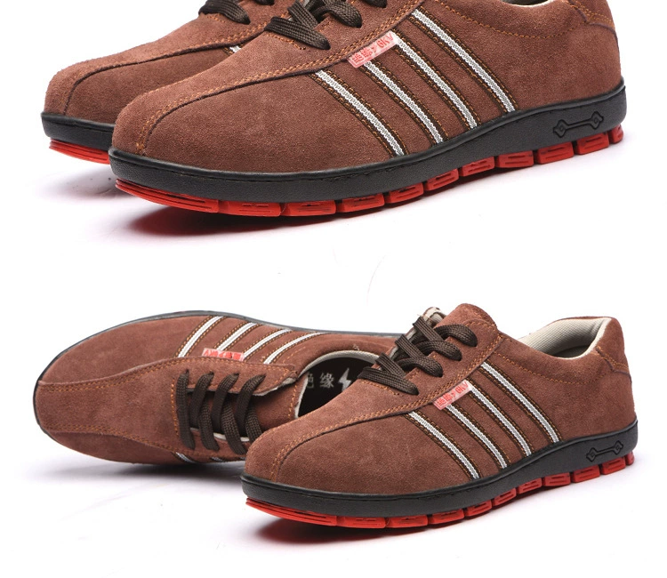 Special insulated shoes for electricians 6KV labor protection shoes for men, breathable, lightweight, soft-soled, casual, wear-resistant work shoes, four seasons
