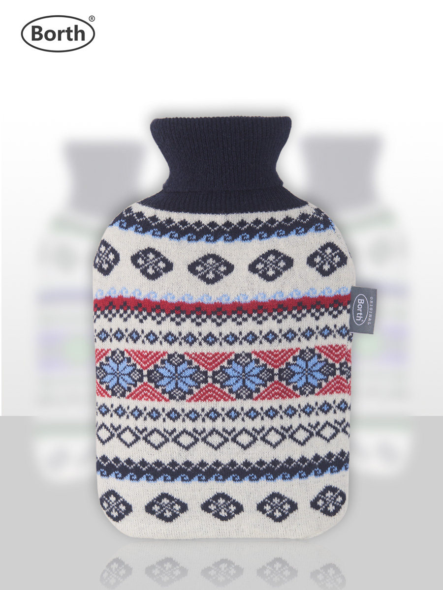 Postel knit large number water injection hot water bag cashmere water-friendly and warm water bag in winter warm hand warm safety explosion protection