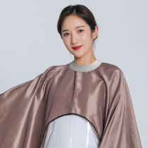 High-end silicone collar hair apron hair salon hair cutting anti-static non-stick hair apron hair salon custom made by hairstylists