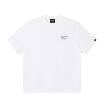 Dangerouspeople Joker Xue dsp oil painting splash letters loose and versatile fashionable short-sleeved T-shirt