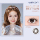 Косметические контактные линзы Weikang Jingzhong Garden cosmetic - это 1 штука цветных контактных линз на полгода, которые удобны, пропускают кислород, увлажняют и не содержат макияжа mini 4