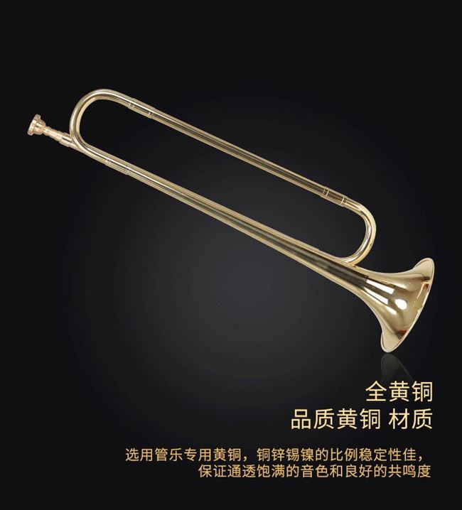 Nhạc cụ bạc cao cấp vương miện trống đội thiếu niên số nhỏ sừng lớn số học sinh thanh niên b tông vàng - Nhạc cụ phương Tây đàn