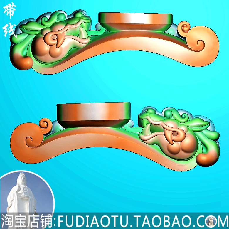 Dragon Hook Antique Dragon Head Ruyi Dragon Hook Belt Buckle Three-dimensional Big Head Dragon Jade Carving Figure Relief Figure Fine Carving Figure