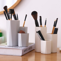 Desktop student pen holder simple desk storage shelf makeup brush storage beauty brush tube finishing box