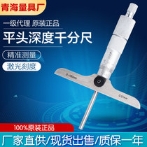 Qinghai Qingwei flat head depth 0-300 mm0 01 holes deep 1000 minutes round pole depth 1000 feet