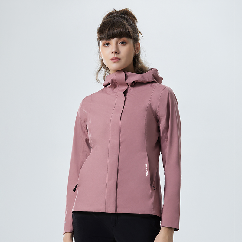 X-BIONIC star GORE-TEX travel with hoodie woman's soft shell windsuit jacket XJW-21924