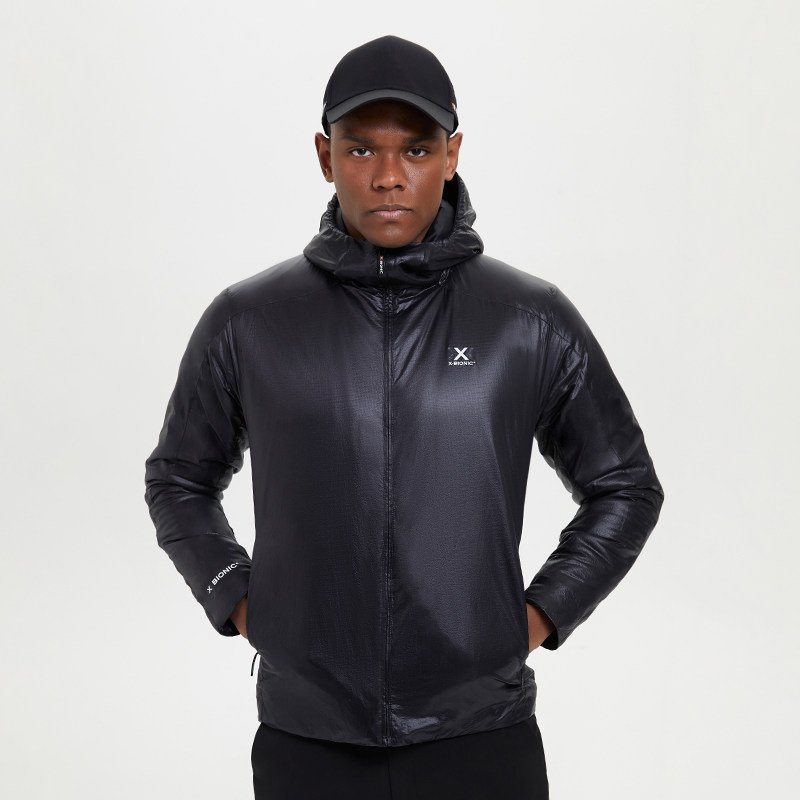 X-BIONIC Men's Beaver Lightweight Sportswear Jacket Hood Reflective Design XBIONIC