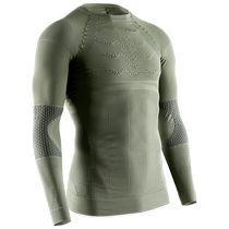 X-BIONIC Energizing Mens Hunting Top Long Sleeve T-Shirt Tactical Training Field Sports Outdoor Underwear
