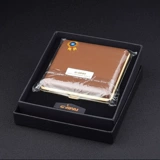 Мужской ультратонкий портативный ретро портсигар из нержавеющей стали, из натуральной кожи, подарок на день рождения