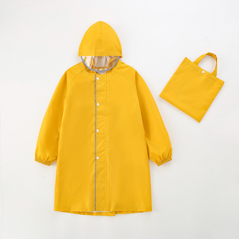 New Raincoat for Adults and Children, Parent-Child Style, Boys and Girls, Baby, Primary School Students, Long Style, Full-Body Rainproof, Children's Poncho