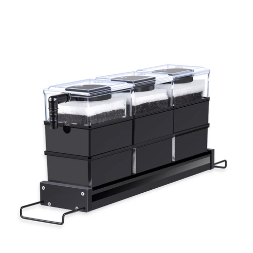 Коробка для рыбного танка гидропонная коробка дождь капля фильтровая оборудование Оборудование Ортодоксальное пуритовое пурпурное пурпурное пурпурное фильтр коробка