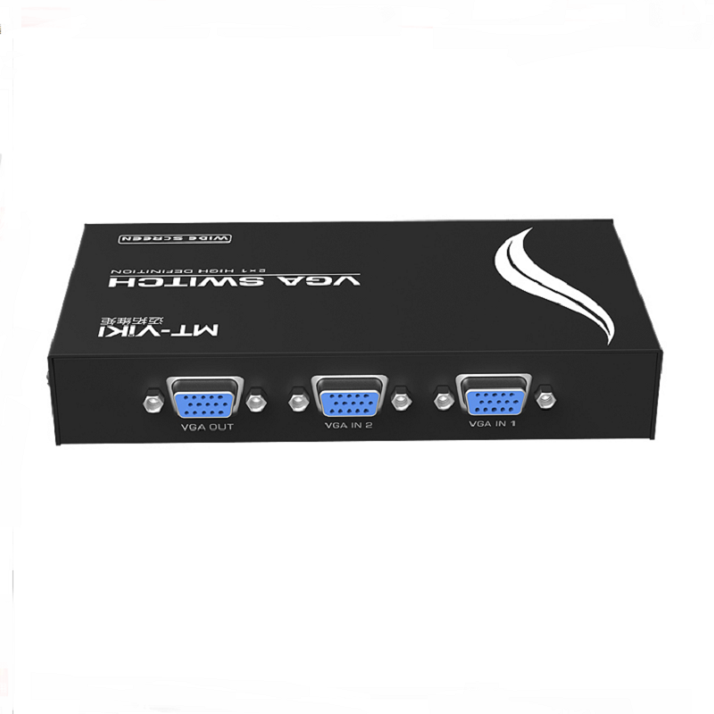 Maituo Vmoments VGA switcher 2 in 1 out high definition wide screen 2 port computer video recorder display converter MT-15 -2CH
