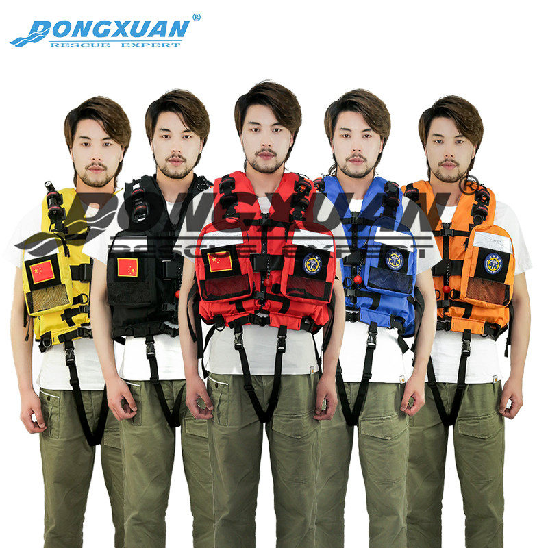 DONNGXUAN Waters Exciton Life Jackets Fire Blue Sky Rescue Large Buoyancy Basic Heavy 150N Life Jackets