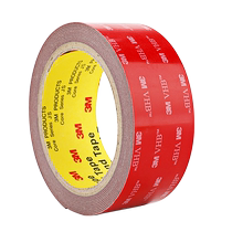 3m5608 double-sided adhesive high viscosity strong fixed car word mark modified traceless adhesive waterproof and high temperature resistant sponge adhesive