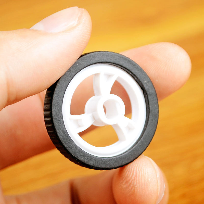 Compatible TT Motor Mini Motor Wheels Mini Wheels Toy Wheels DIY Small Wheels