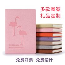 Multi-pattern notebook color-changing PU notepad diary college students small fresh hand ledger work conference record office simple custom printable logo wholesale custom