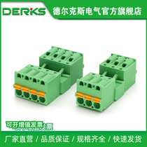 Factory direct sales Delx spring solderless butt plug terminal block 508 connector YE630YC030