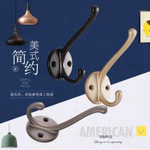 Clothes hook Single clothes adhesive hook Wall Wall coat hook wardrobe shoe cabinet porch simple toilet free of holes
