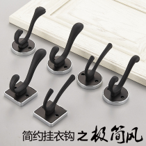 Creative clothes hook single shoe cabinet wardrobe clothes adhesive hook Wall Wall single hook wall entrance door hanger