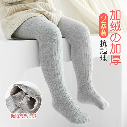 Утепленные колготки для девочек, детские брендовые леггинсы