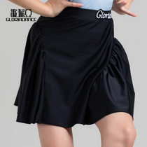Gruiya Latin dance clothes girls Autumn New insert puffy skirt dance training performance clothing 2116