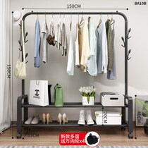 Dormitory hangers on the floor hanging drying rack dormitory students small simple modern bedroom North 6 European style room