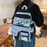 Японский милый рюкзак, вместительная и большая сумка, ранец