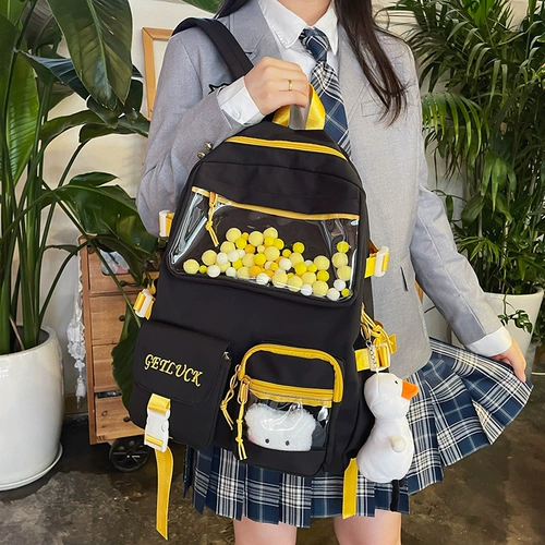 Японский милый рюкзак, вместительная и большая сумка, ранец