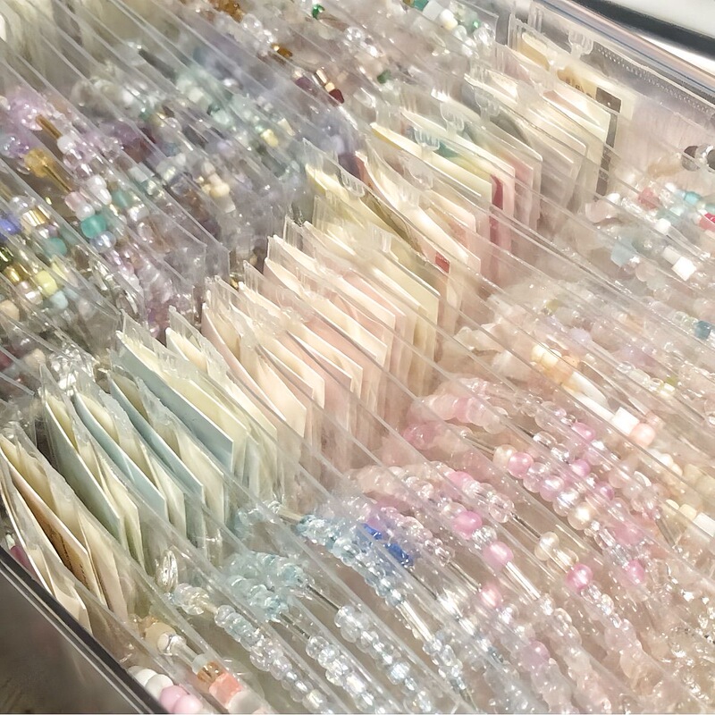 One-Yuan Rice Bead Bracelet, High-Value Bracelet for Stall Sales, Charity Sale Events, Anime Exhibition Materials, Student Back-To-School and Graduation Gifts