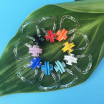Five boxed swimming nose clips to prevent water grabbing childrens soft silicone anti-skid water sports equipment nose clip artifact