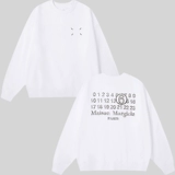 Осенняя зима высокое качество MM6 Margie Hoodies образует SCL