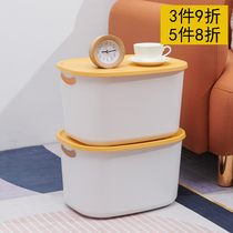 Thickened Size Number of Contained Boxes Plastic Clothes Storage Box Clothing Home Box Tabletop Containing Box Finishing Boxes