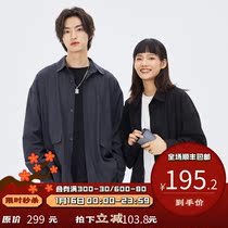 PSO BrandTR texture texture shirt men long sleeve 2021 Autumn Tide brand shirt couple coat