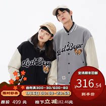 PSO Brand bear PSU fashion Brand baseball jacket men spring and autumn 2021 new couple jacket