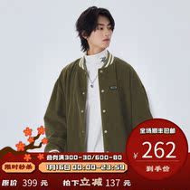 PSO Brand Japanese corduroy baseball jacket mens spring and autumn 2021 new fashion Brand lovers jacket