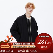 PSO Brand solid color ringge MA-1 bomber jacket mens cotton jacket Tide Brand jacket couples cotton coat