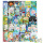 Usborne Коллекция детских картонных книжек Usborne Flip Learning из серии "Открой клапан", самые первые вопросы и ответы, книжка-перевертыш "Просвещение", книжка с картинками на английском языке, оригинальная и новая mini 0
