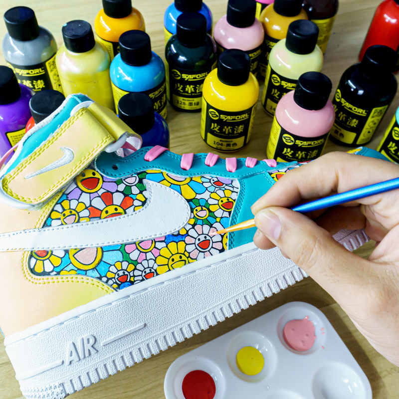 SAFORL LEATHER PAINT 101-146 sneakers custom sofa clothes wrap color leather with color-changing retouching tool-Taobao