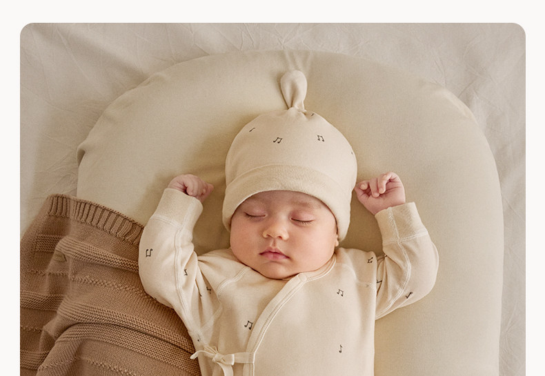 考拉鼻鼻[妙趣小元素·简约素净花型]新生婴儿连体衣服纯棉包屁衣 — 14