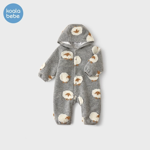 Детское демисезонное удерживающее тепло термобелье, боди с капюшоном, детский трехмерный пуховик, увеличенная толщина