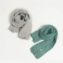 Children's scarf autumn and winter wool women winter padded knitted baby scarf winter warm boys and girls Korean version