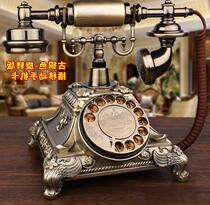 Hand-cranked Republic of China turntable dial antique telephone Old-fashioned old-fashioned hand-cranked old hand-cranked 