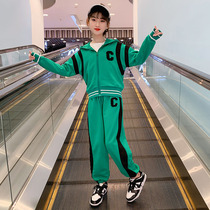 Girls clothing spring fashion sportswear suit 2022 new childrens girls and girls are fashionable