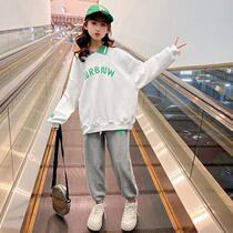 Girls Net Red Bar Air Street 2022 Spring Ware two packages Yang Spring and Autumn letter Han Edition