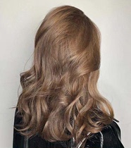  Milk tea gray-brown bubble hair dye cream mint rice gray-brown Aoki gray-brown hair dye powder dumplings bubble dyeing white