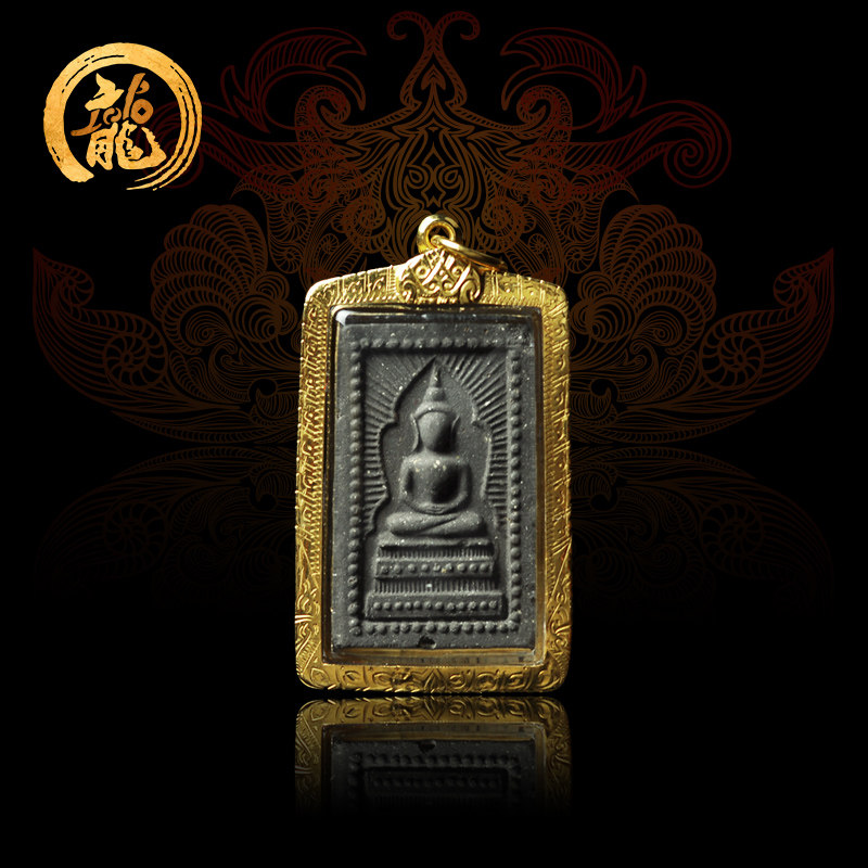 Dragon Lady Thai Buddhas Dragon Lady Door Moon Glorious Chongdi Gold Shell 2543 Original Positive Sign Pendant Mix