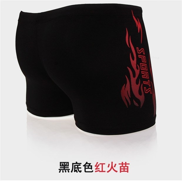 Bộ kính + mũ bơi + quần boxer quần bơi kích thước lớn đồ bơi thiết bị thời trang nam sáu mảnh lợi ích của suối nước nóng - Nam bơi đầm quần tắm nam