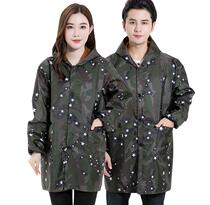 Photo clothes outside the velvet long-sleeved home work womens outerwear waterproof work wear overalls Womens clothing kitchen 